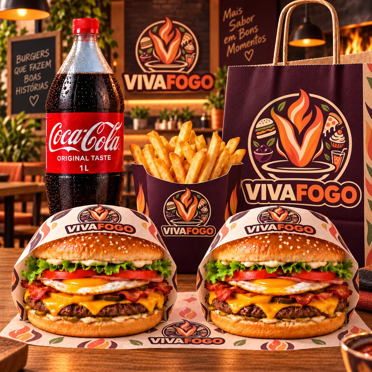Vivafogo Dupla em Chamas
