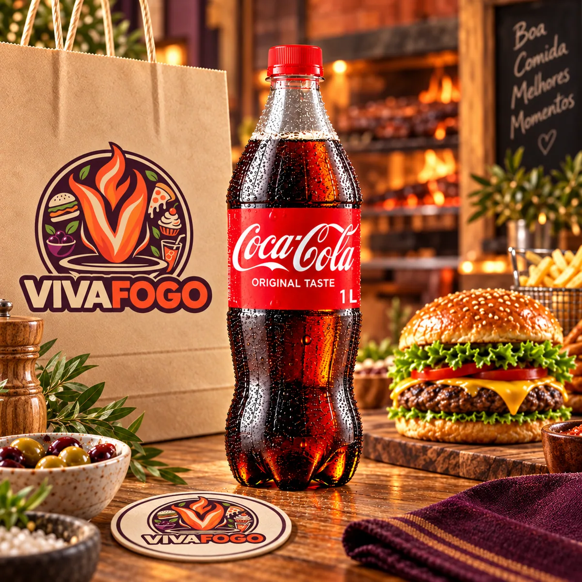 Vivafogo Coca-Cola Original 1 L