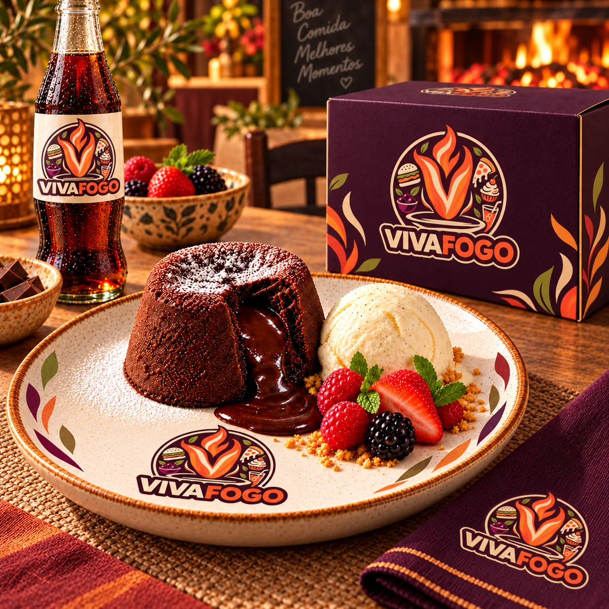 Vivafogo Lava de Chocolate