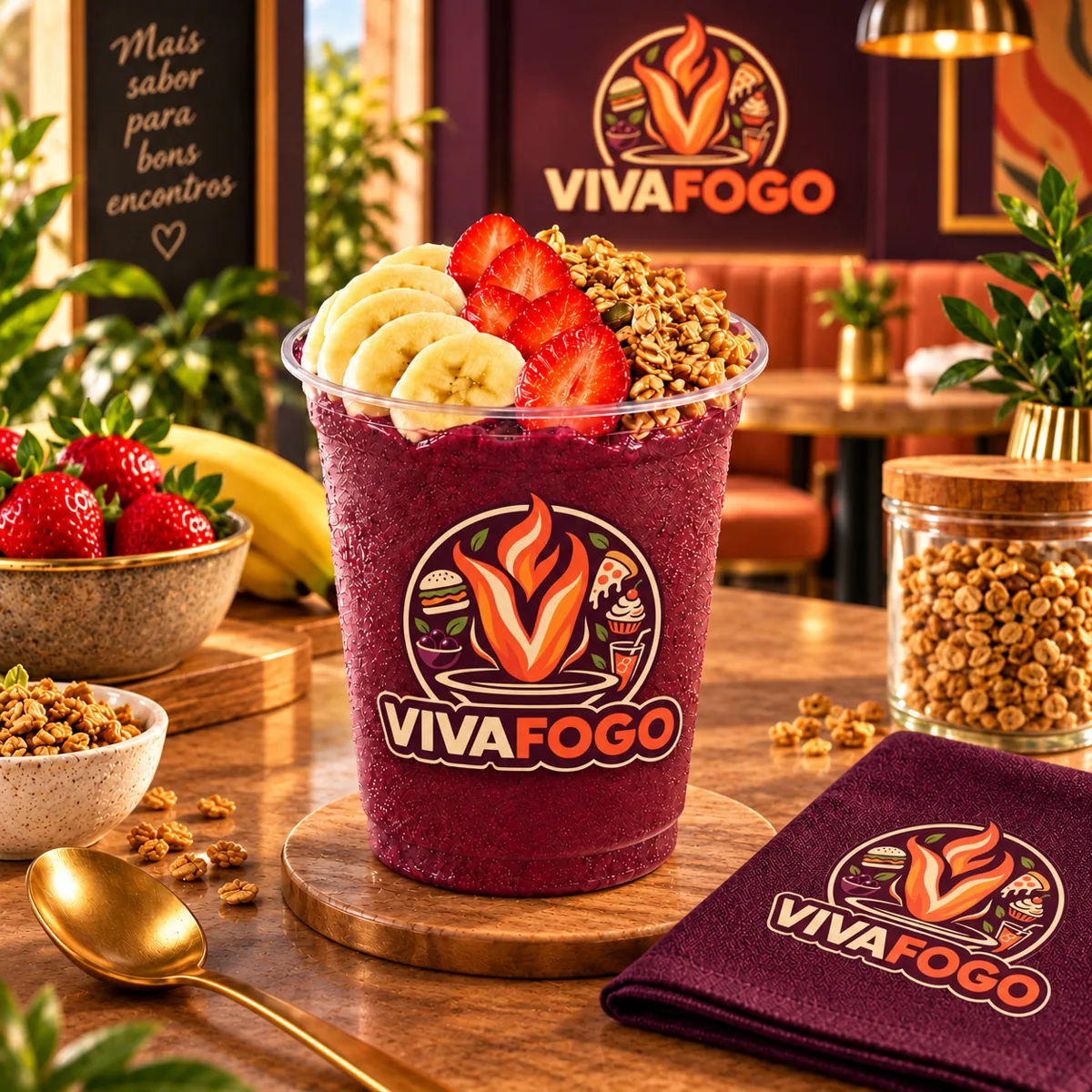 Vivafogo Açaí Faísca 300 ml