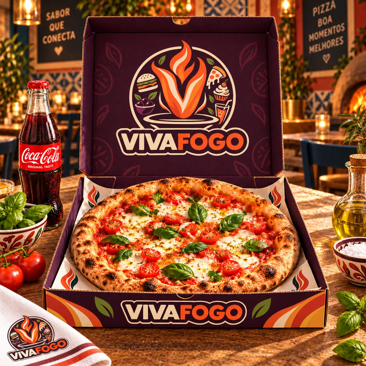 Pizza Jardim de Fogo